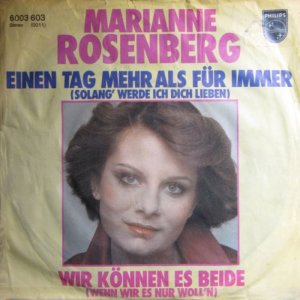 Marianne Rosenberg - Einen Tag Mehr Als Fr Immer (Solang' Werde Ich Dich Lieben) (1977) 3x3