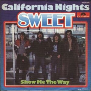 The Sweet - California Nights  - 3x3